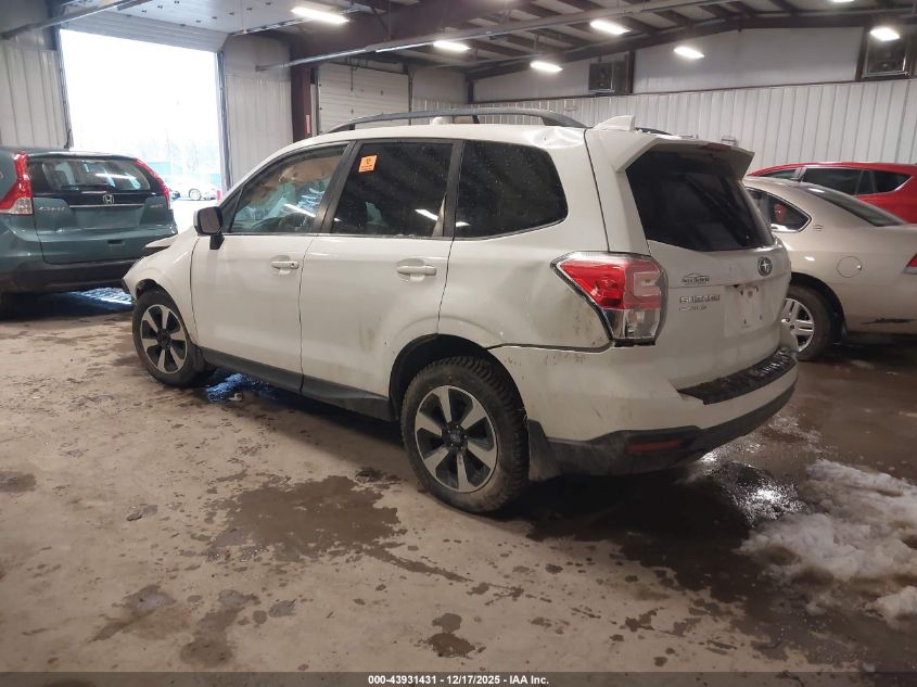 2017 Subaru Forester 2.5I Limited VIN: JF2SJAJC6HH433826 Lot: 43931431