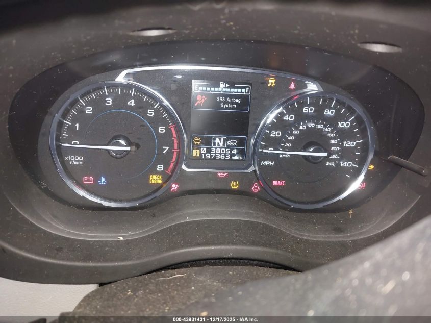 2017 Subaru Forester 2.5I Limited VIN: JF2SJAJC6HH433826 Lot: 43931431