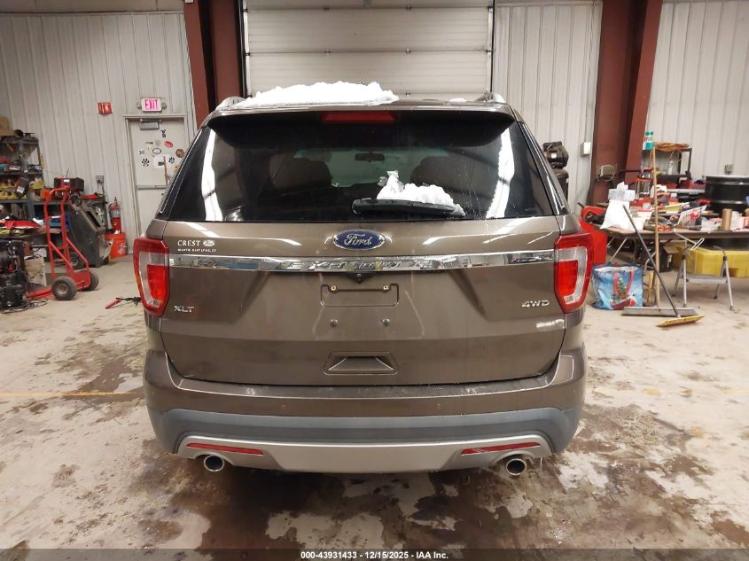 2016 Ford Explorer Xlt VIN: 1FM5K8D87GGB69041 Lot: 43931433