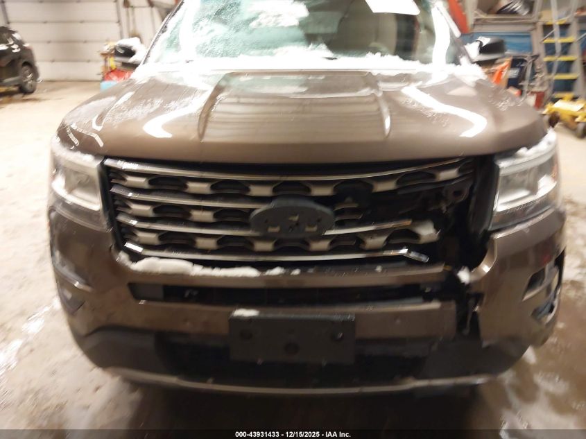 2016 Ford Explorer Xlt VIN: 1FM5K8D87GGB69041 Lot: 43931433