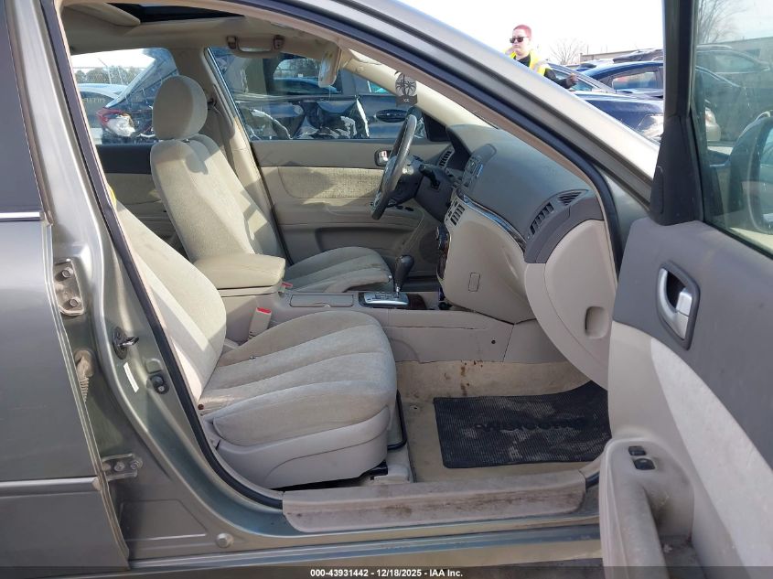 5NPEU46FX7H281590 2007 HYUNDAI SONATA photo no. 5