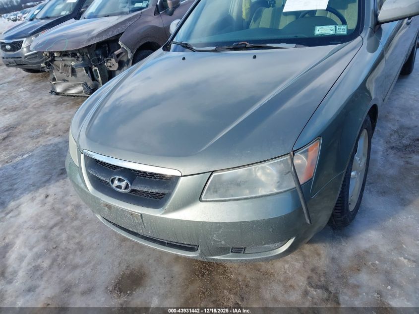 2007 Hyundai Sonata Limited/Se V6 VIN: 5NPEU46FX7H281590 Lot: 43931442