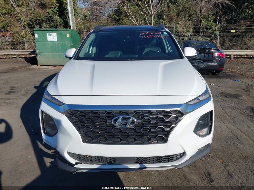 2019 Hyundai Santa Fe Limited 2.0T VIN: 5NMS5CAA5KH013817 Lot: 43931445