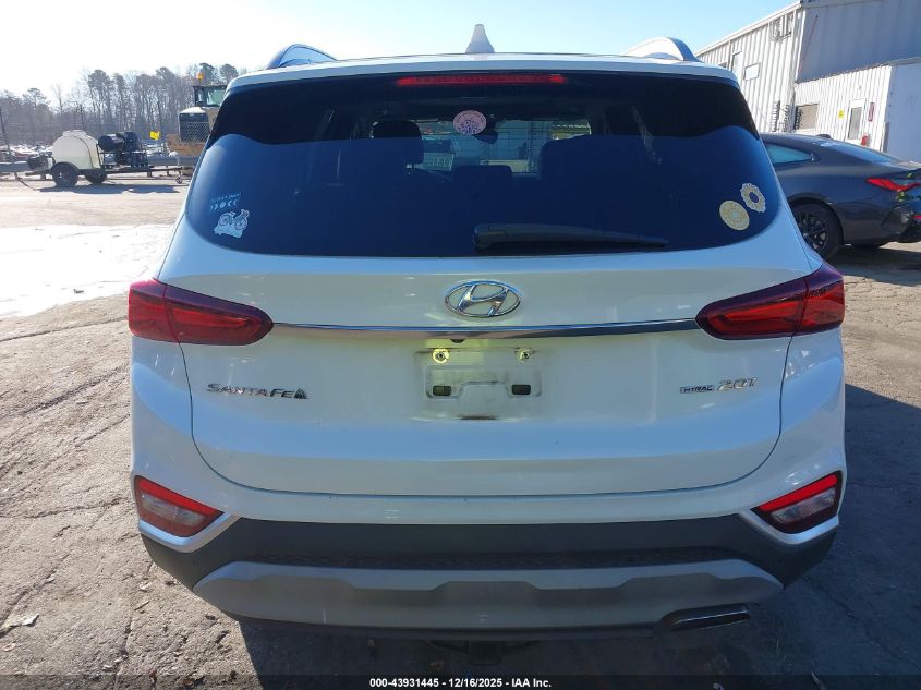 2019 Hyundai Santa Fe Limited 2.0T VIN: 5NMS5CAA5KH013817 Lot: 43931445