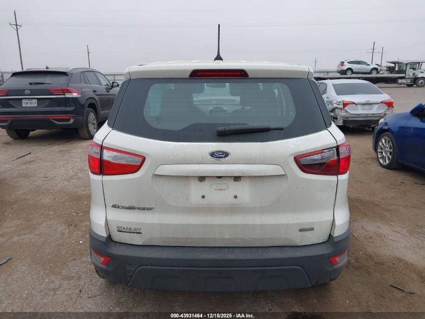 2019 Ford Ecosport S VIN: MAJ3S2FE3KC287170 Lot: 43931464