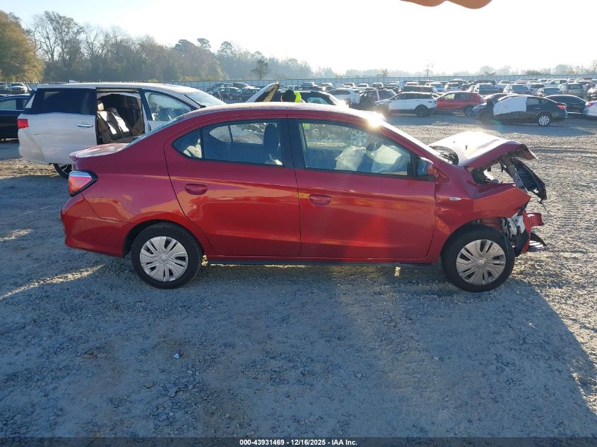 2024 Mitsubishi Mirage G4 Black Edition/Es/Le VIN: ML32FUFJ3RHF12189 Lot: 43931469