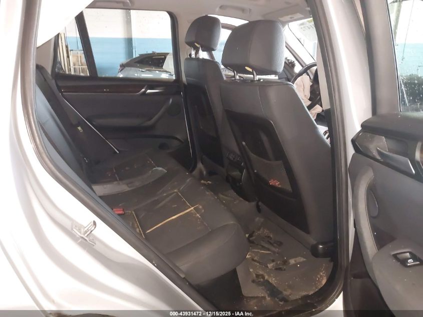 2017 BMW X3 Sdrive28I VIN: 5UXWZ7C33H0X41106 Lot: 43931472