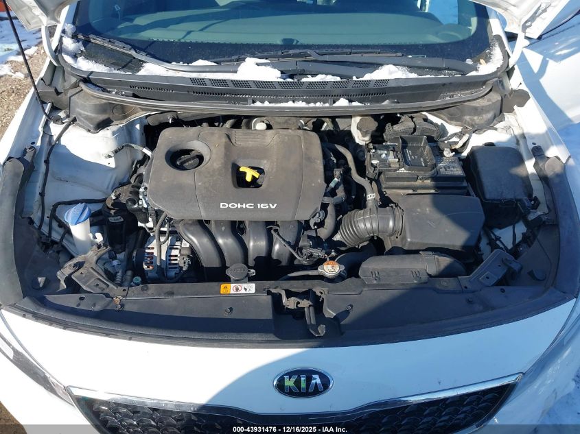 2018 Kia Forte Lx VIN: 3KPFK4A75JE175781 Lot: 43931476