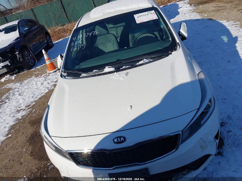 2018 Kia Forte Lx VIN: 3KPFK4A75JE175781 Lot: 43931476