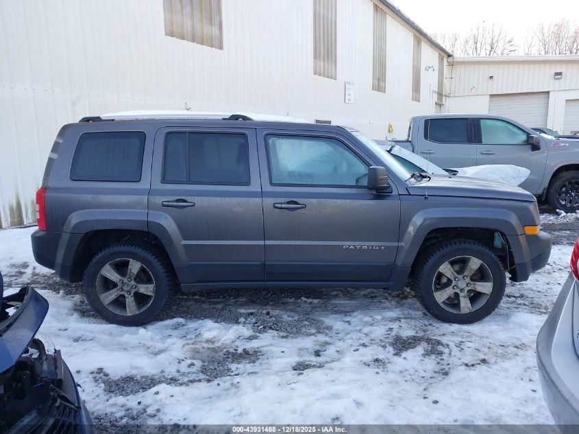 2017 Jeep Patriot High Altitude 4X4 VIN: 1C4NJRFB8HD181661 Lot: 43931488