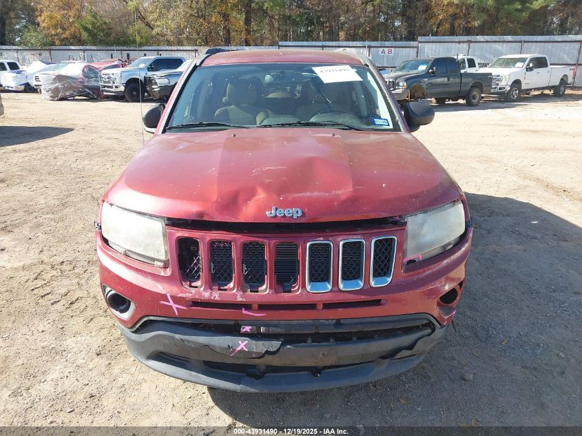 2014 Jeep Compass Sport VIN: 1C4NJCBB0ED505670 Lot: 43931490