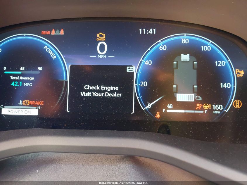 2025 Toyota Camry Xse VIN: 4T1DAACK9SU615896 Lot: 43931496