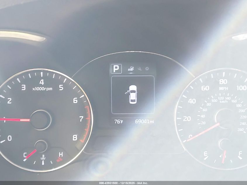 2017 Kia Forte Lx VIN: 3KPFL4A75HE076465 Lot: 43931500