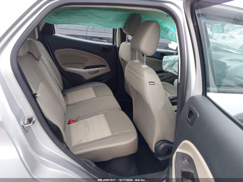 2020 Ford Ecosport S VIN: MAJ6S3FL8LC382598 Lot: 43931517