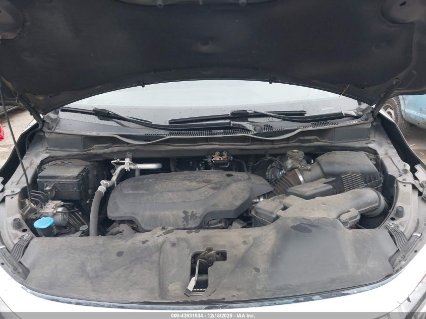 2022 Honda Odyssey Ex-L VIN: 5FNRL6H78NB035493 Lot: 43931534