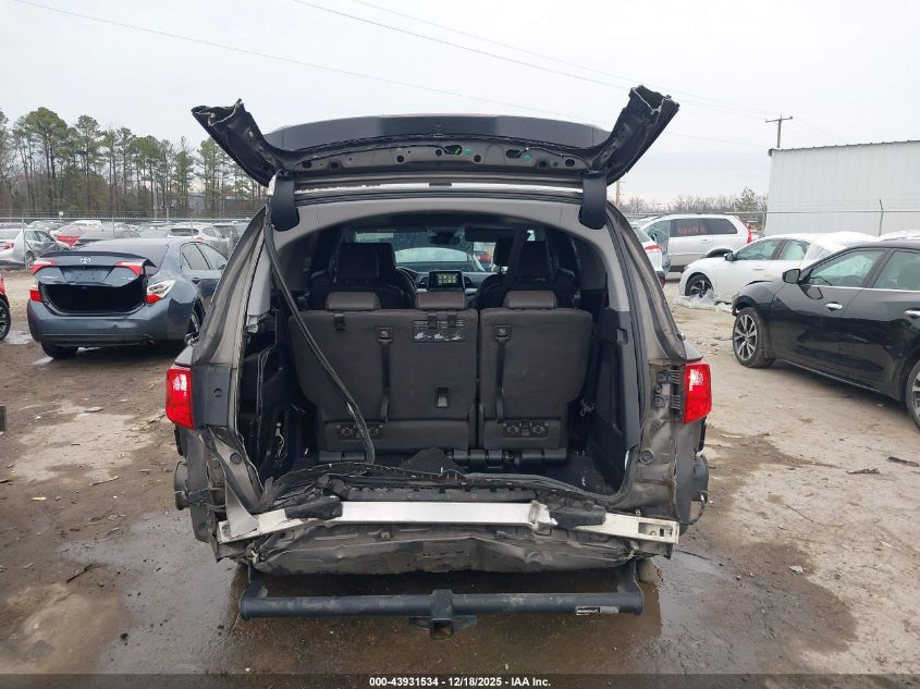 2022 Honda Odyssey Ex-L VIN: 5FNRL6H78NB035493 Lot: 43931534