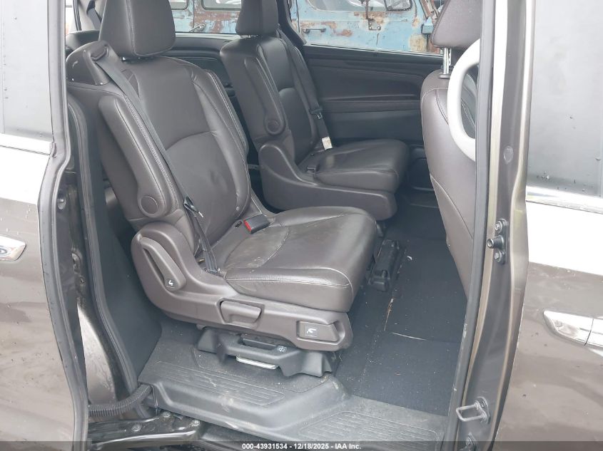 2022 Honda Odyssey Ex-L VIN: 5FNRL6H78NB035493 Lot: 43931534