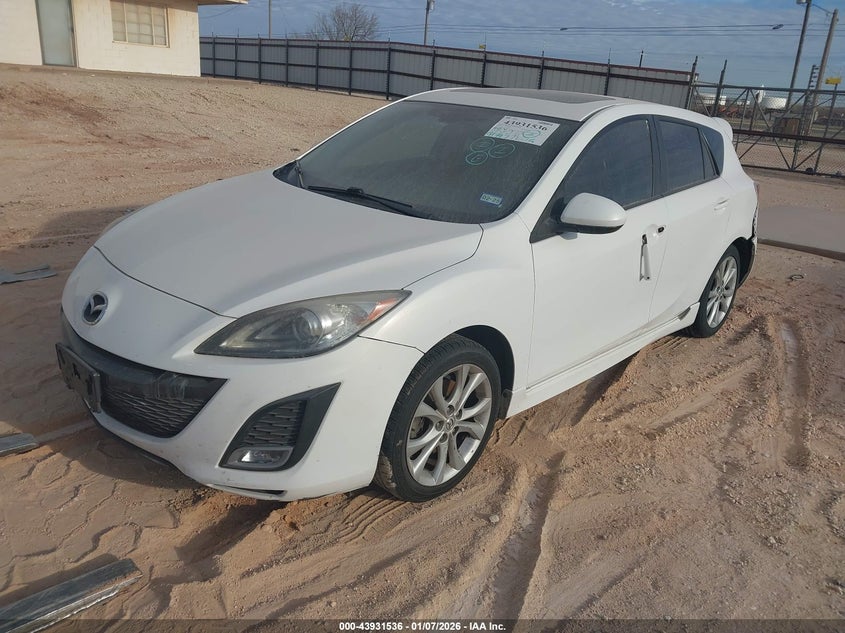 Vin: jm1bl1k54b1451492, lot: 44427163, mazda mazda3 s sport 20112