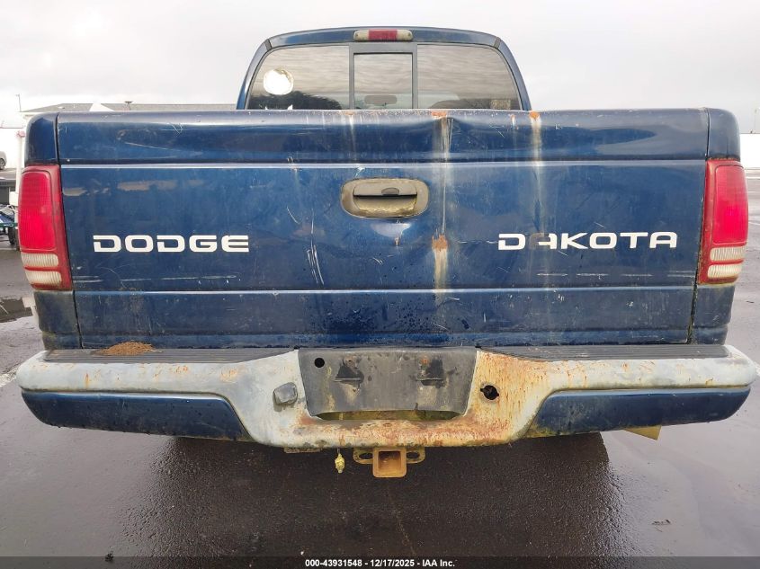 2004 Dodge Dakota Sport/Sxt VIN: 1D7HG38N44S691856 Lot: 43931548