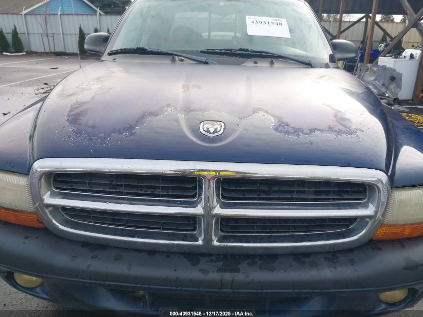 2004 Dodge Dakota Sport/Sxt VIN: 1D7HG38N44S691856 Lot: 43931548