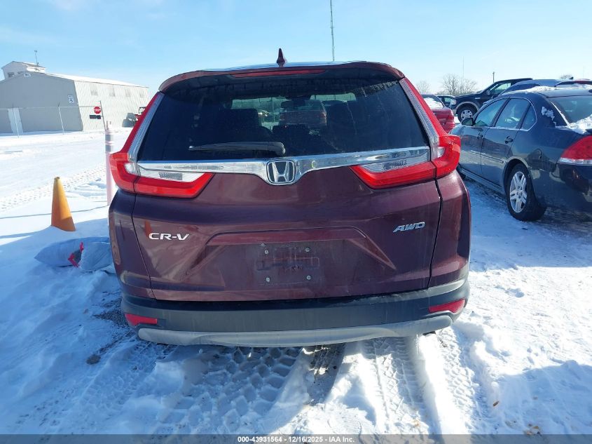 2019 Honda Cr-V Ex VIN: 7FARW2H59KE019933 Lot: 43931564