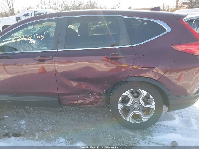 2019 Honda Cr-V Ex VIN: 7FARW2H59KE019933 Lot: 43931564