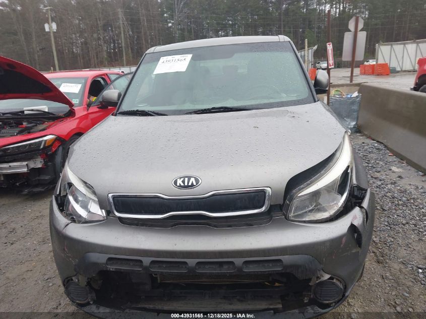 2016 Kia Soul VIN: KNDJN2A27G7355413 Lot: 43931565