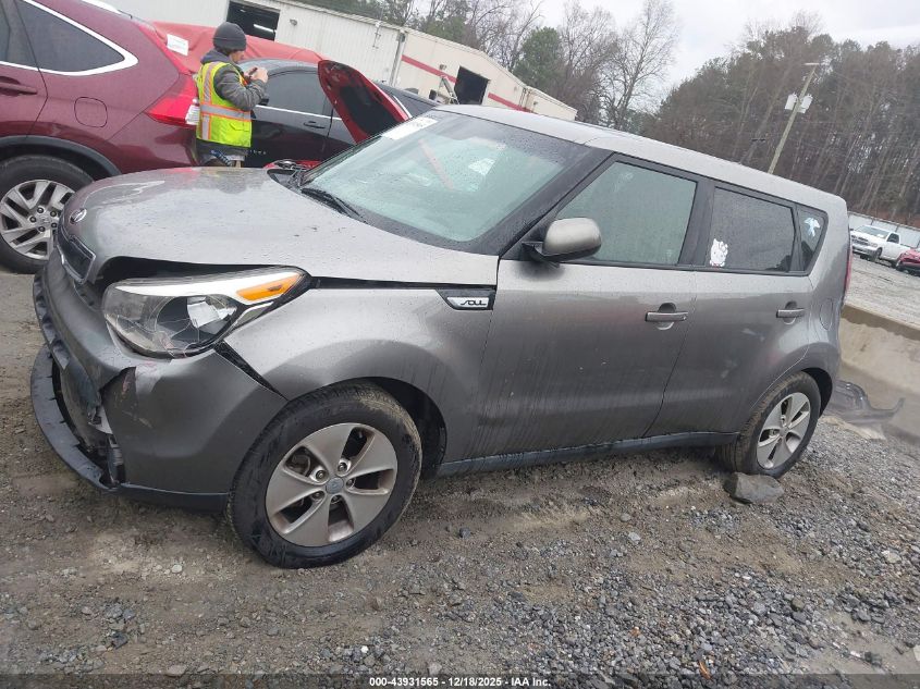 2016 Kia Soul VIN: KNDJN2A27G7355413 Lot: 43931565