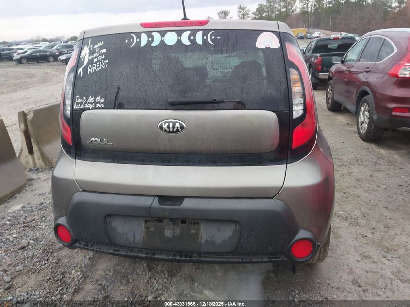 2016 Kia Soul VIN: KNDJN2A27G7355413 Lot: 43931565