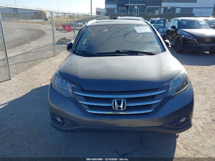 2013 Honda Cr-V Ex-L VIN: 5J6RM3H74DL015906 Lot: 43931569