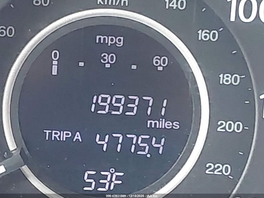 2013 Honda Cr-V Ex-L VIN: 5J6RM3H74DL015906 Lot: 43931569