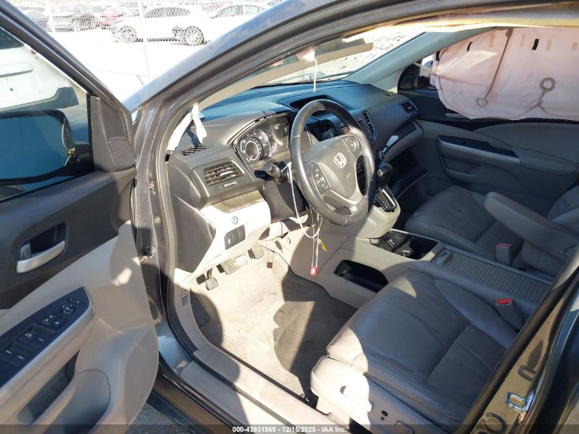 2013 Honda Cr-V Ex-L VIN: 5J6RM3H74DL015906 Lot: 43931569