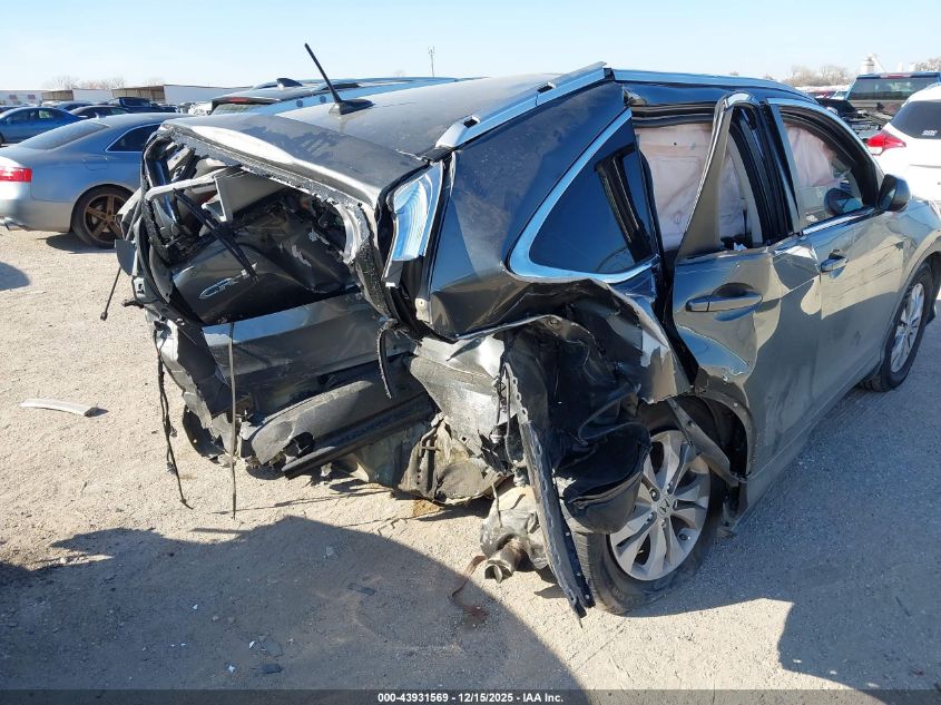 2013 Honda Cr-V Ex-L VIN: 5J6RM3H74DL015906 Lot: 43931569