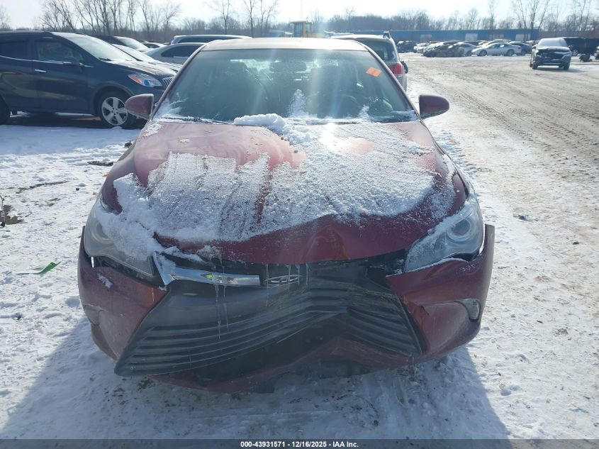 2017 Toyota Camry Xle VIN: 4T1BF1FKXHU635555 Lot: 43931571