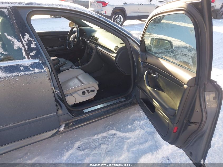 2004 Audi S4 4.2 VIN: WAUPL68E74A027184 Lot: 43931573