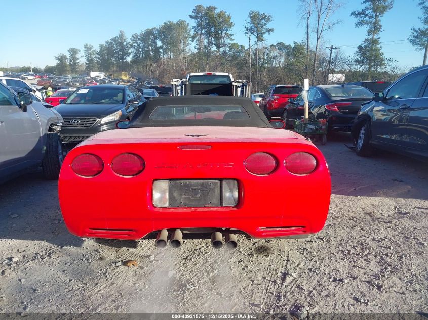 1998 Chevrolet Corvette VIN: 1G1YY32G7W5128439 Lot: 43931575