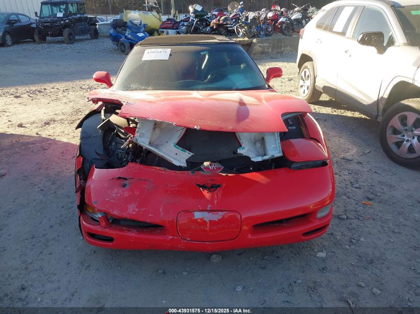 1998 Chevrolet Corvette VIN: 1G1YY32G7W5128439 Lot: 43931575