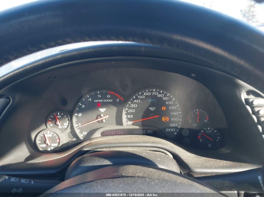 1998 Chevrolet Corvette VIN: 1G1YY32G7W5128439 Lot: 43931575