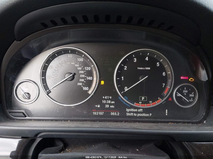 2013 BMW 528I xDrive VIN: WBAXH5C56DD111868 Lot: 43931576