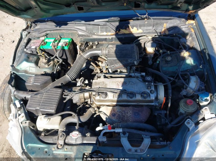 1999 Honda Civic Lx VIN: 1HGEJ6677XL001652 Lot: 43931579