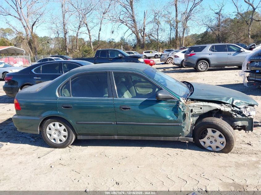 1999 Honda Civic Lx VIN: 1HGEJ6677XL001652 Lot: 43931579