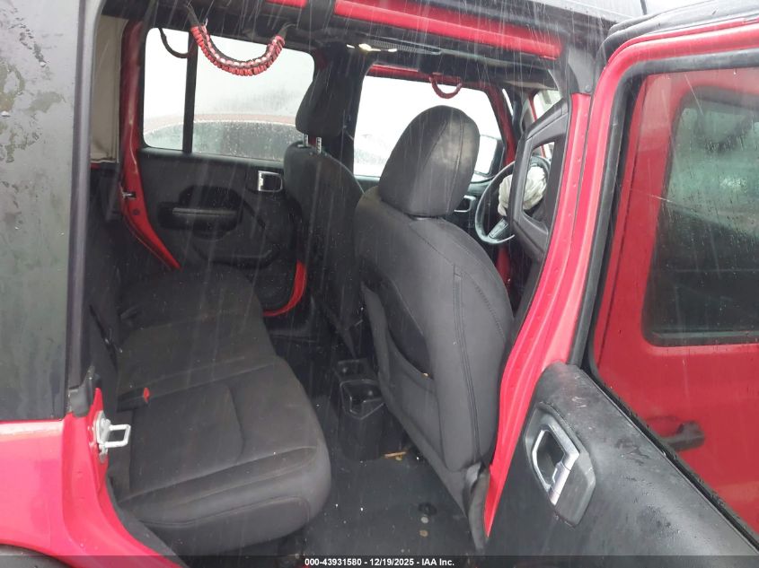 2022 Jeep Wrangler Unlimited Willys 4X4 VIN: 1C4HJXDG3NW224173 Lot: 43931580