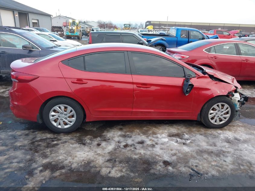2018 Hyundai Elantra Se VIN: 5NPD74LF7JH298331 Lot: 43931584