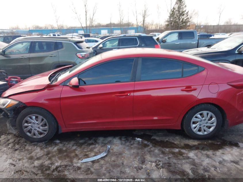 2018 Hyundai Elantra Se VIN: 5NPD74LF7JH298331 Lot: 43931584