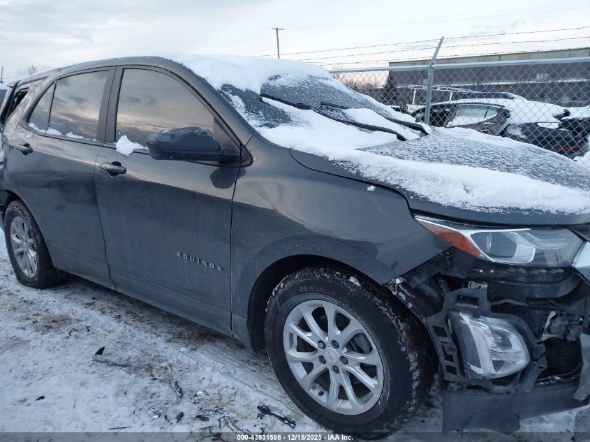 2020 Chevrolet Equinox Fwd Ls VIN: 2GNAXHEV5L6278835 Lot: 43931588