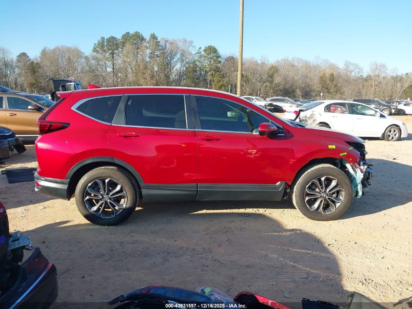 2021 Honda Cr-V Awd Ex VIN: 5J6RW2H57MA009161 Lot: 43931597