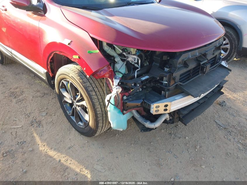 2021 Honda Cr-V Awd Ex VIN: 5J6RW2H57MA009161 Lot: 43931597