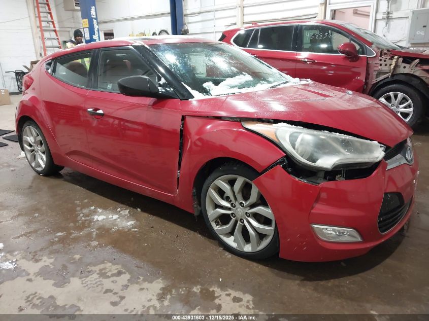 HYUNDAI VELOSTER BASE W/RED/BLACK