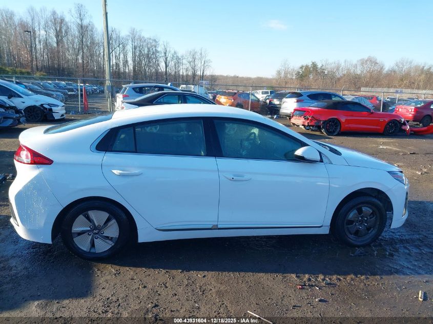 2020 Hyundai Ioniq Hybrid Se VIN: KMHC75LC1LU215990 Lot: 43931604