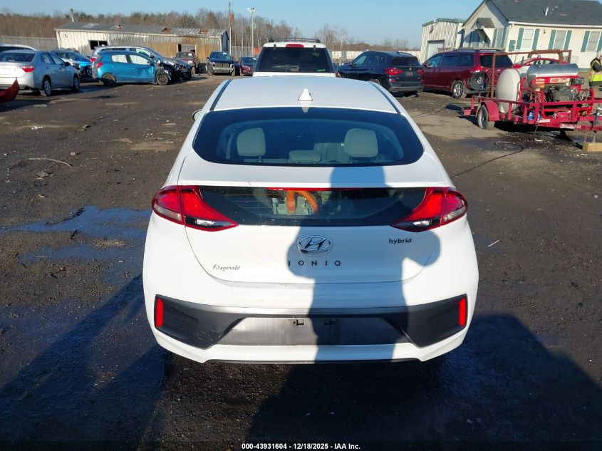 2020 Hyundai Ioniq Hybrid Se VIN: KMHC75LC1LU215990 Lot: 43931604